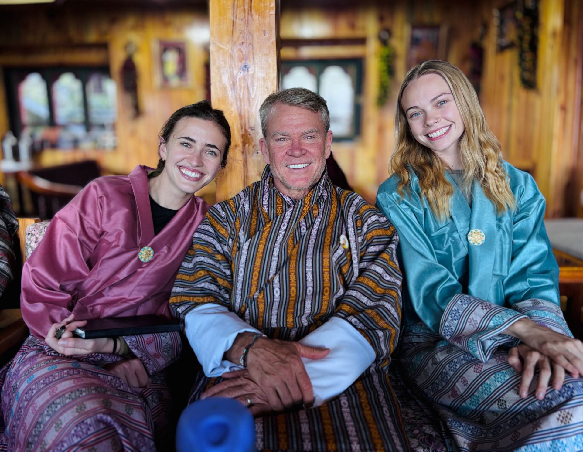 Three Abroad community members together