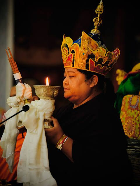 Her Eminence at a ceremony in Gelephu