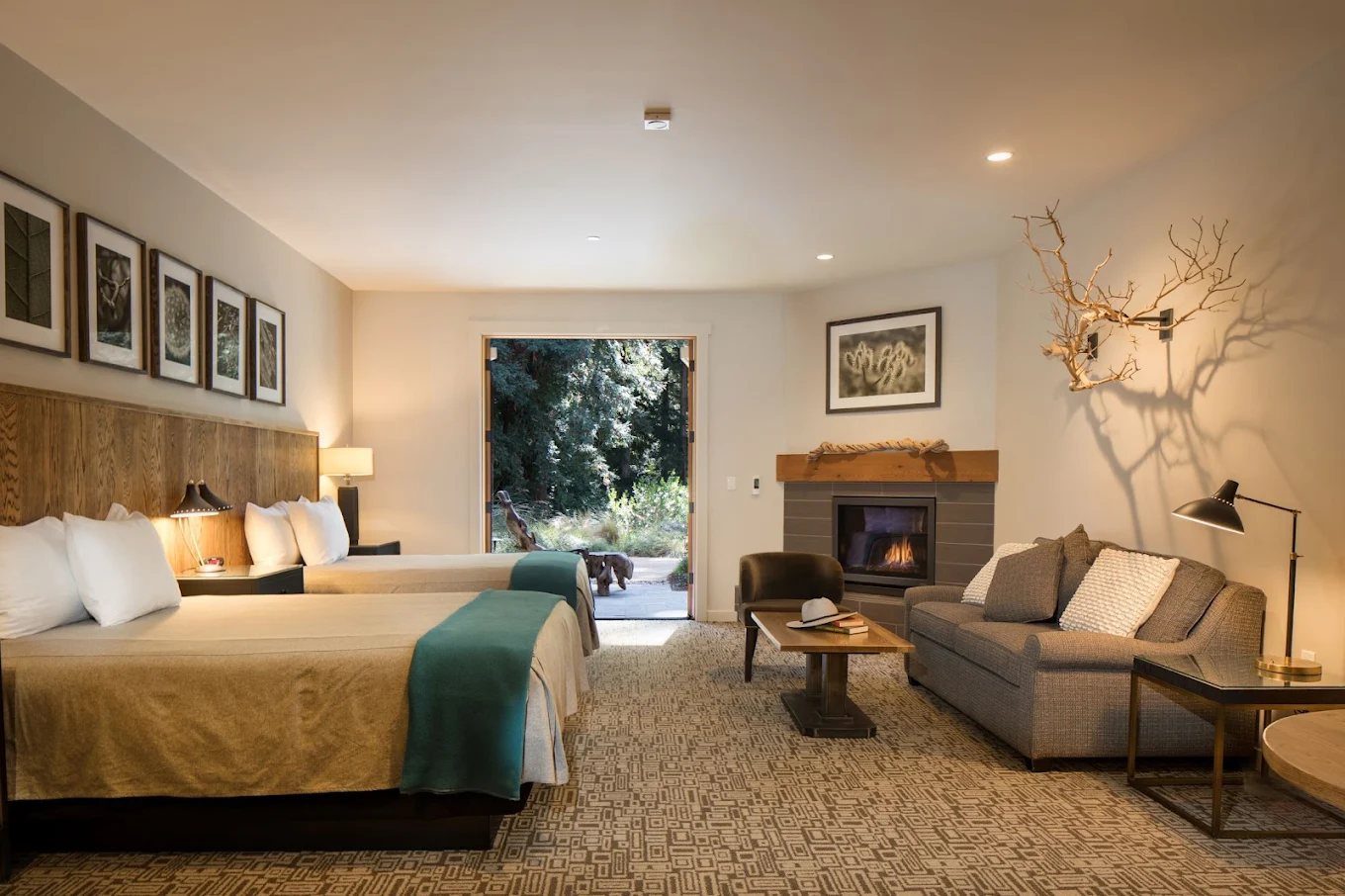 A premium guest room at 1440 Multiversity